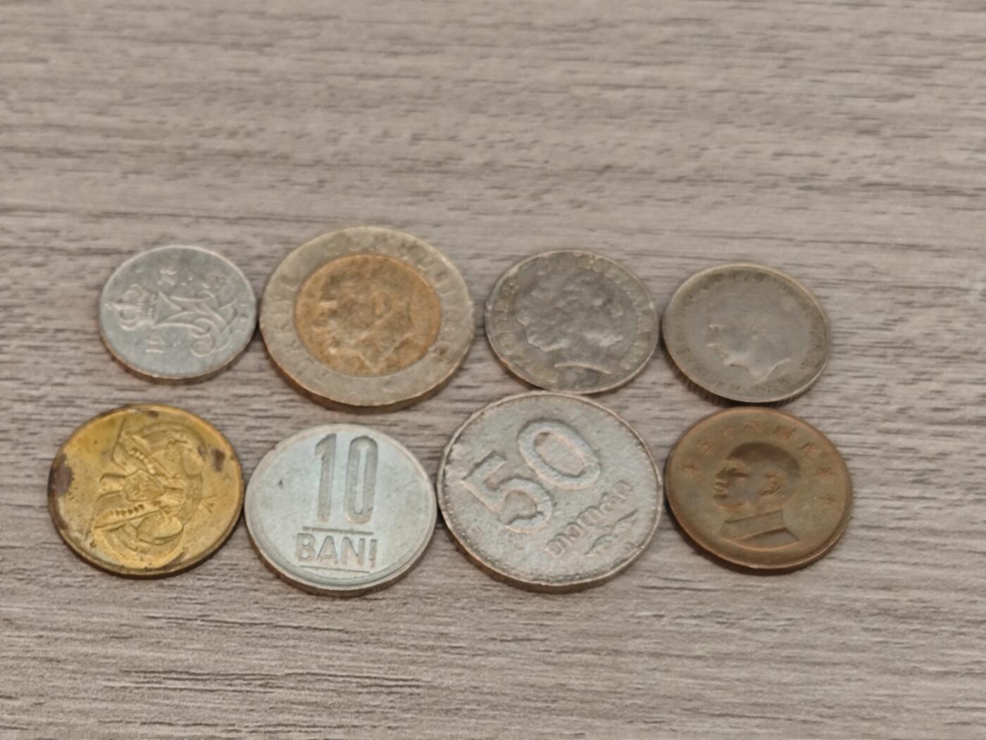 小小杂货铺22期  满五十包邮 可寄存 一元佣金 （银币、散币） 杂币八枚第九组