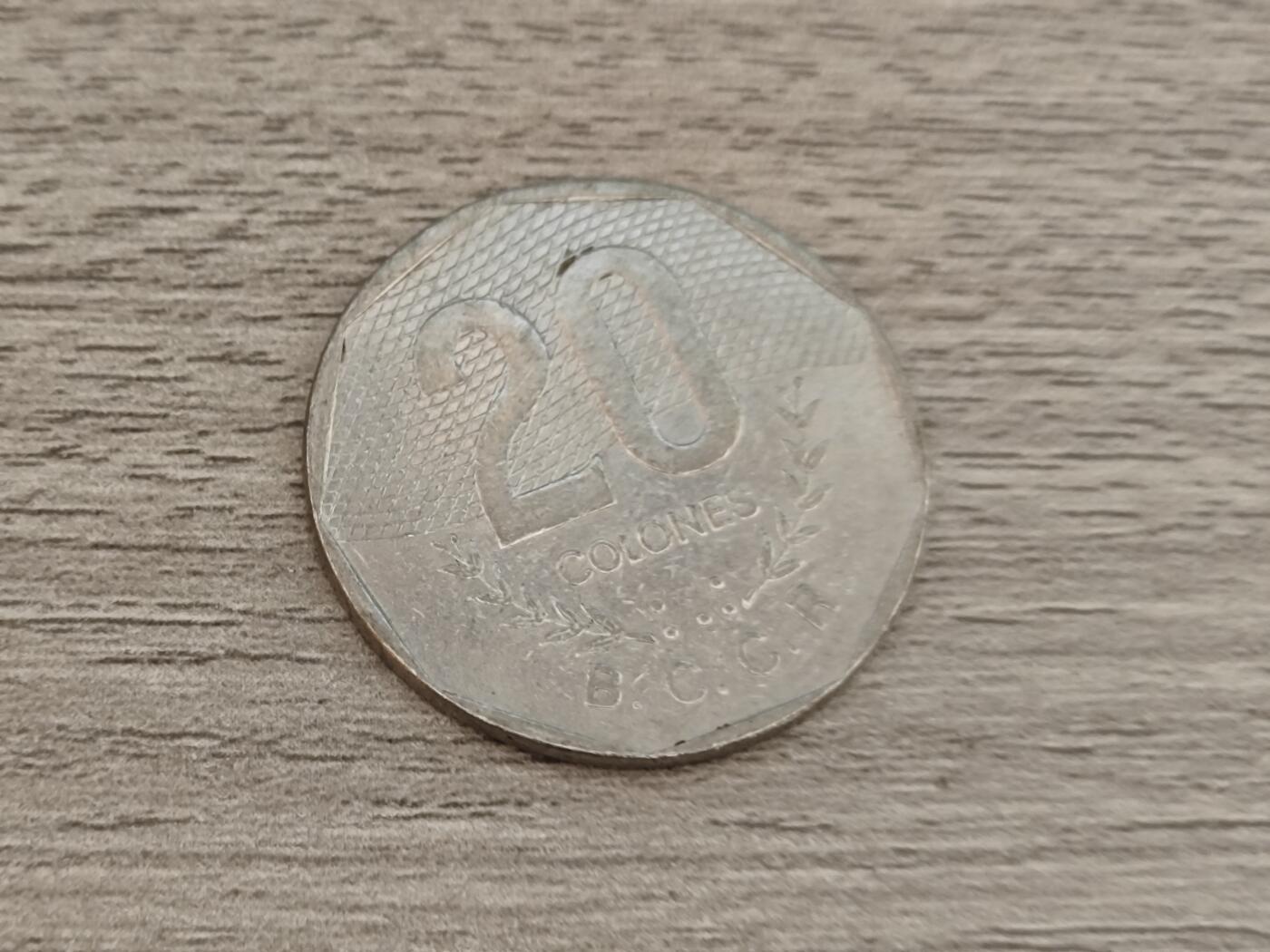 小小杂货铺22期  满五十包邮 可寄存 一元佣金 （银币、散币） 哥斯达尼加20科隆