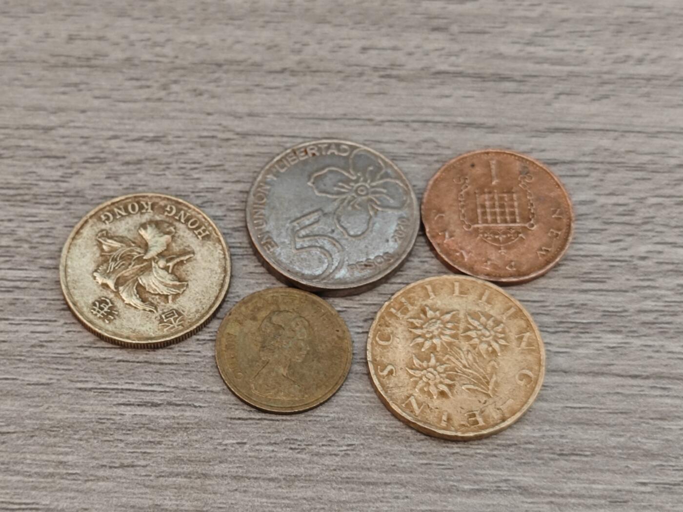 小小杂货铺22期  满五十包邮 可寄存 一元佣金 （银币、散币） 杂币五枚第三组