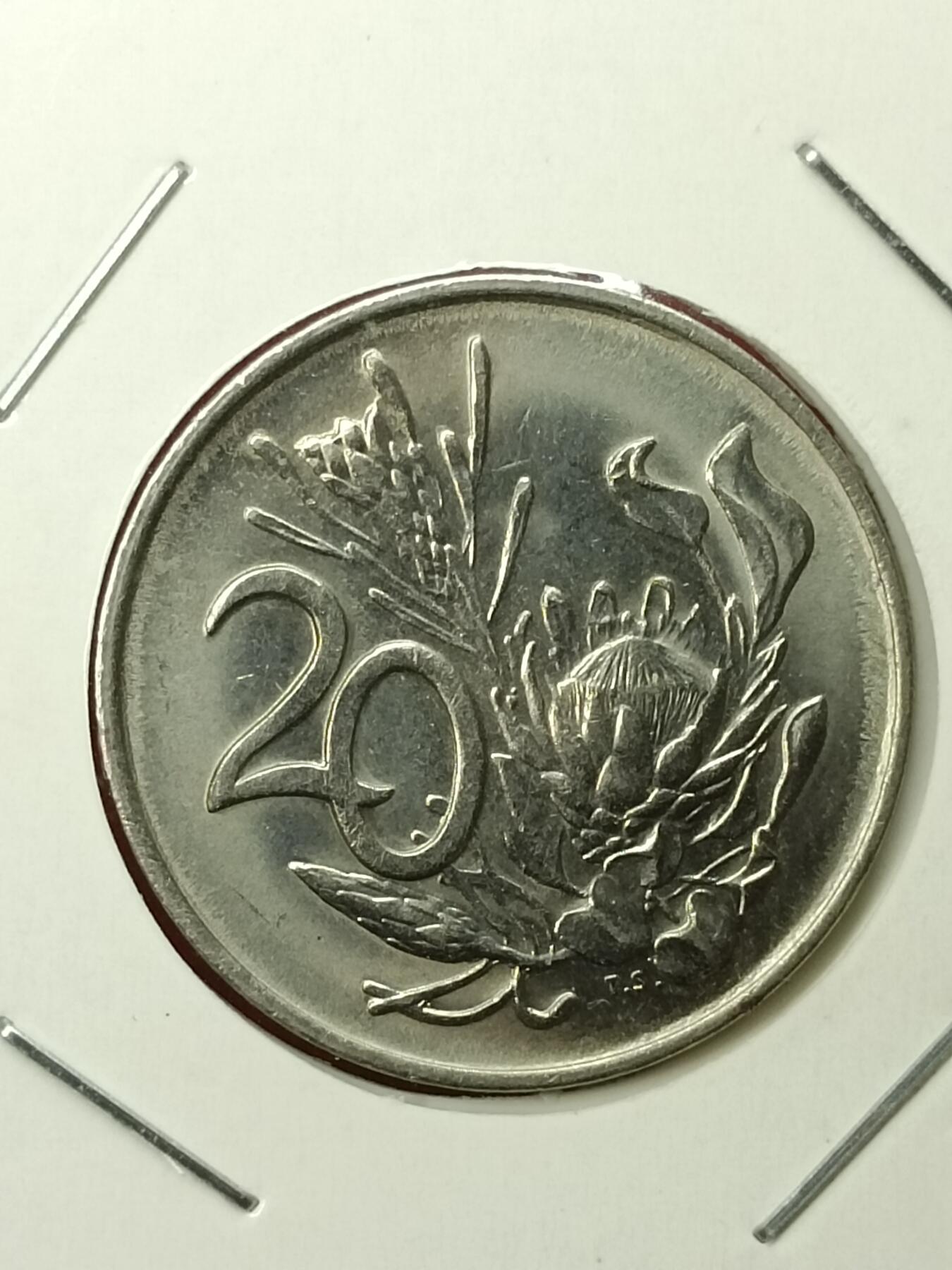 吉祥压岁钱外国硬币第45场 南非硬币1981