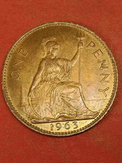 吉祥压岁钱外国硬币第46场 - 英国硬币1963
