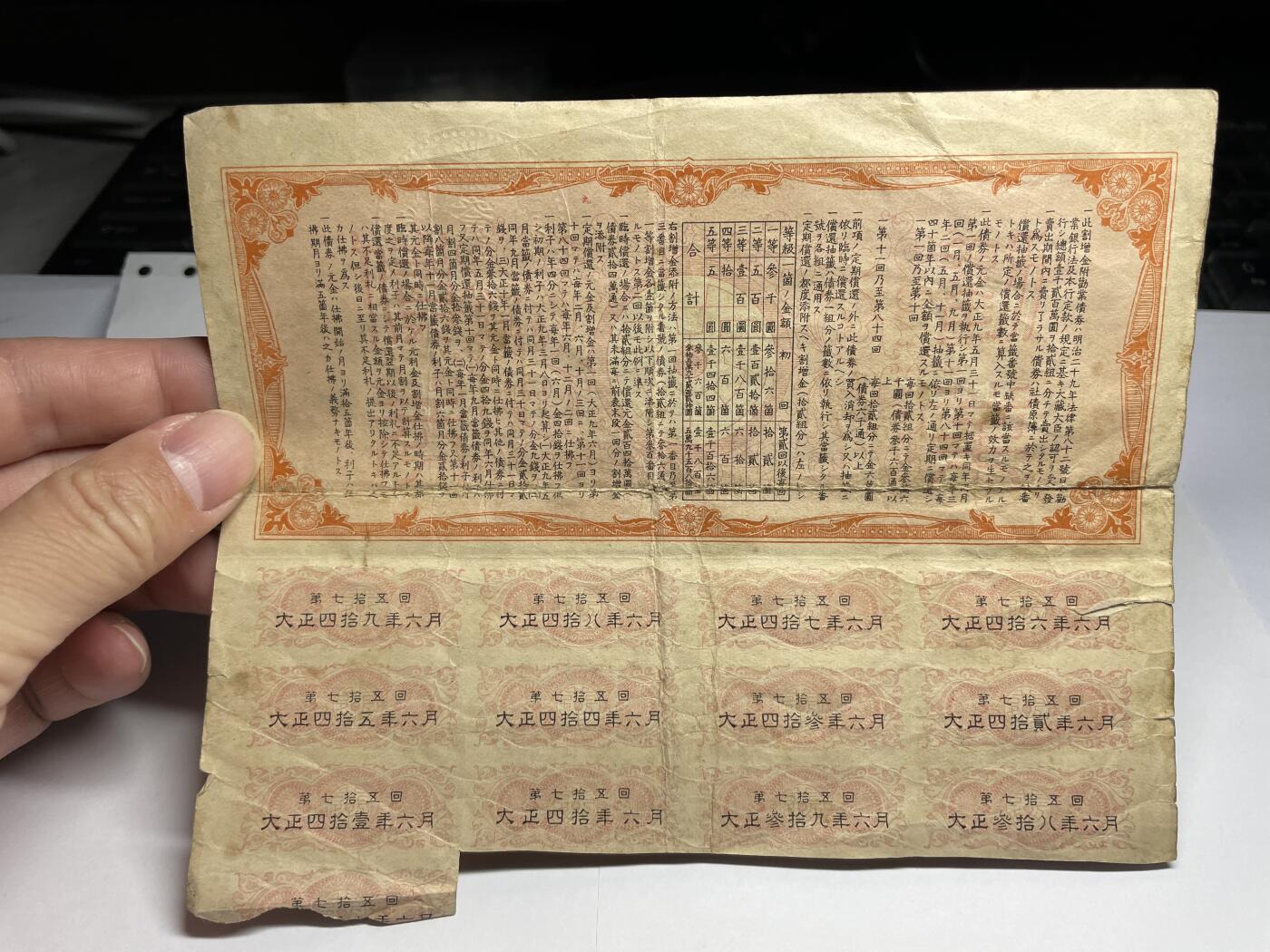 2024年集古藏今外币拍卖第十九期-第10场—（总第190拍-纸币专场），本期拍完结算一次，发货时间2-3天，休息几天后继续新的一期拍卖。 日本赈灾债券10元