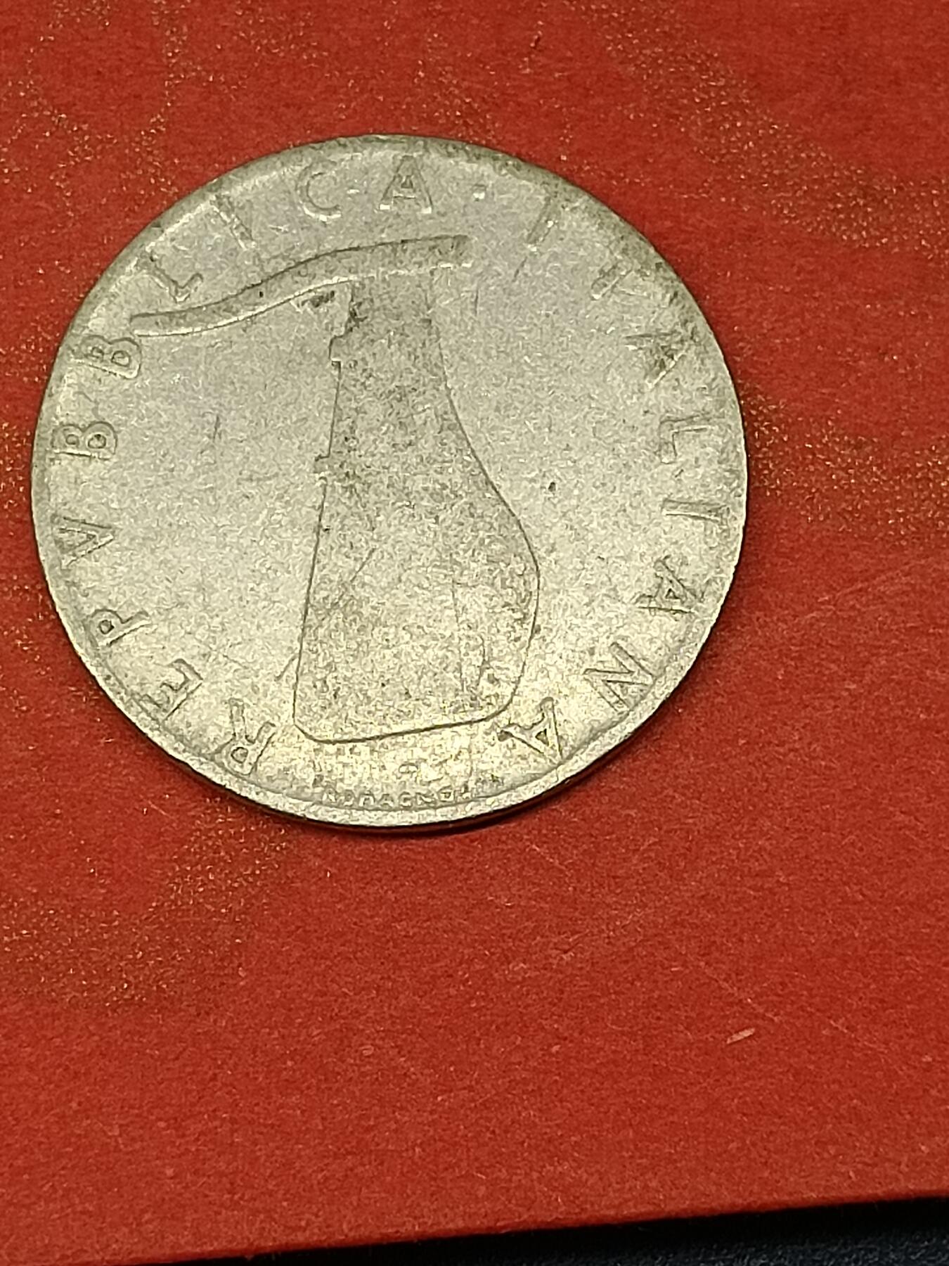 吉祥压岁钱外国硬币第46场 意大利硬币1954