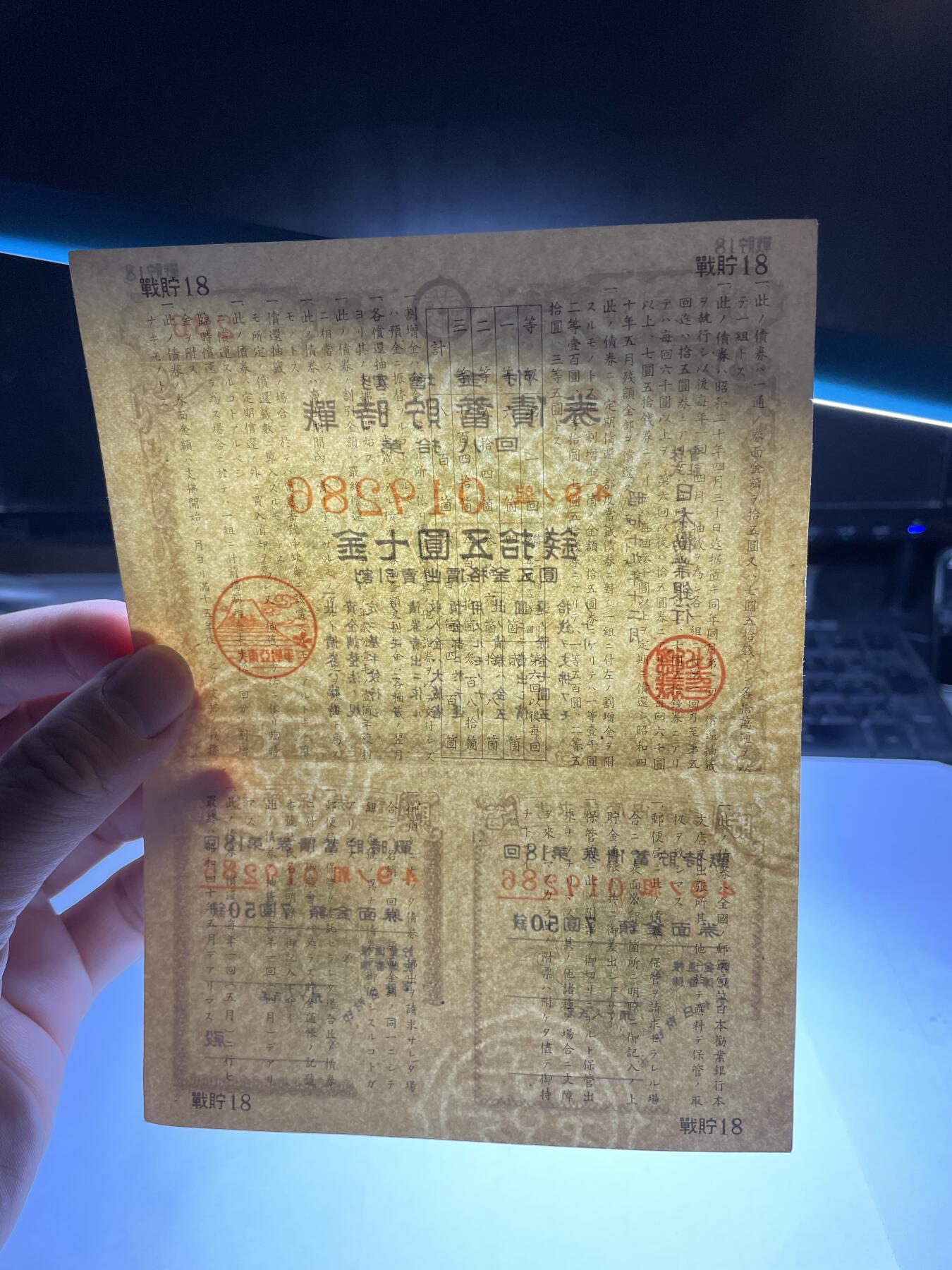 2024年集古藏今外币拍卖第十九期-第10场—（总第190拍-纸币专场），本期拍完结算一次，发货时间2-3天，休息几天后继续新的一期拍卖。 日本战时债券7.5元
