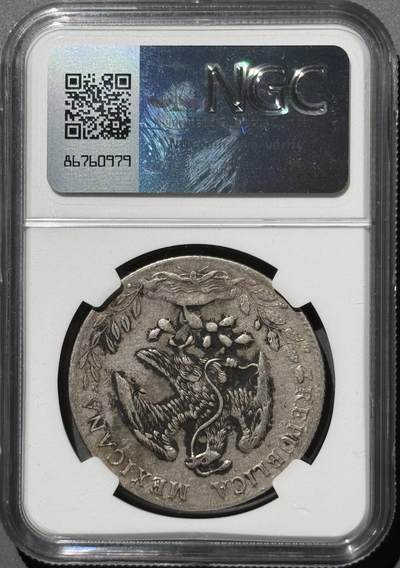 1890年墨西哥鹰洋银币 春字老墨印  1890年墨西哥鹰洋银币 春字老墨印 