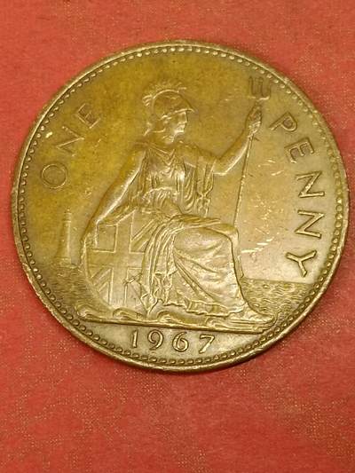 吉祥压岁钱外国硬币第46场 - 英国硬币1967