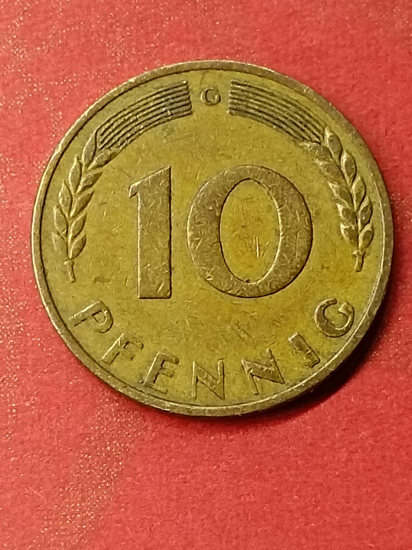 吉祥压岁钱外国硬币第46场 德国硬币1950
