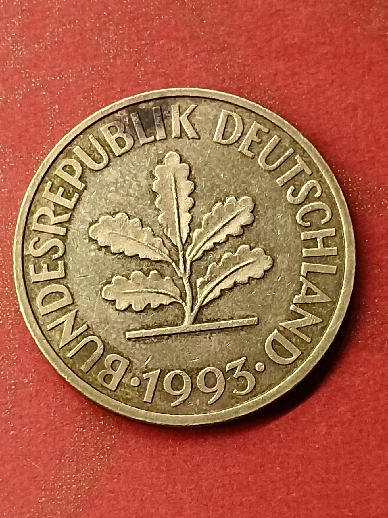 吉祥压岁钱外国硬币第46场 德国硬币1993
