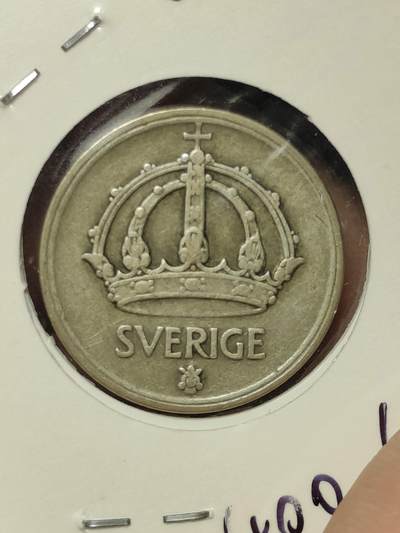2024年第二十六场外国好品散币(免佣金) - 瑞典🇸🇪1944年50欧尔银币(G标)