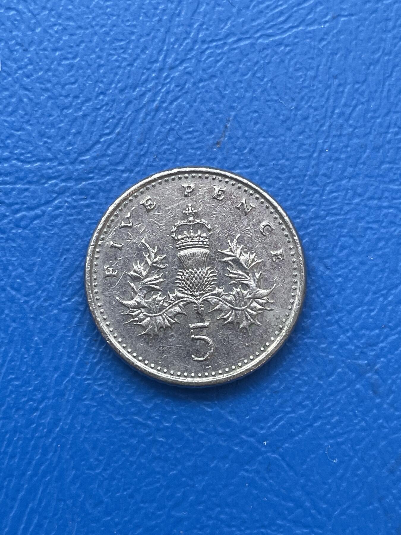 金银花邮币世界各国硬币专场06 无佣金 5便士