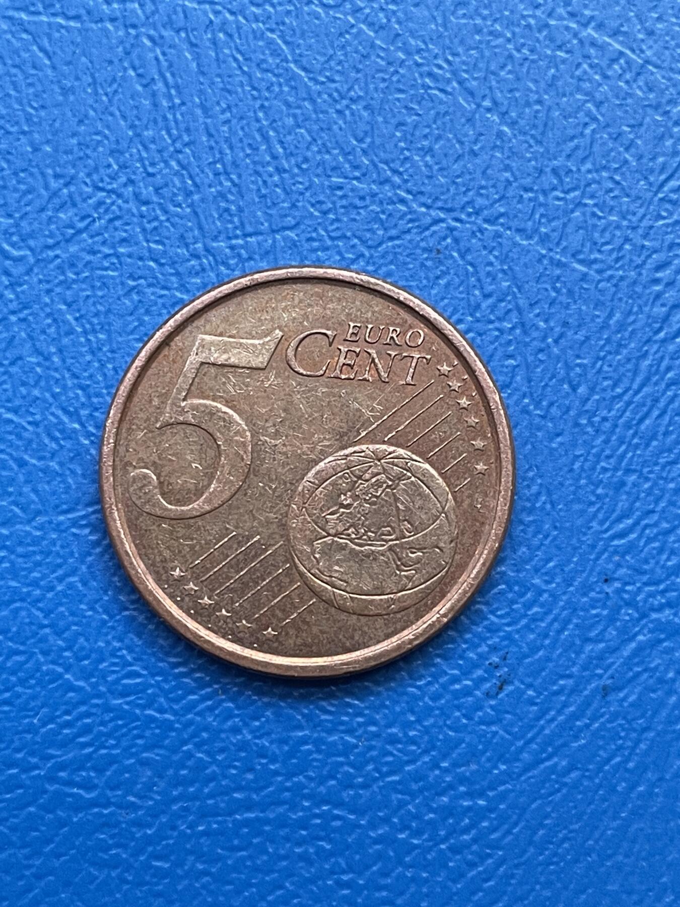 金银花邮币世界各国硬币专场07 无佣金 5欧分