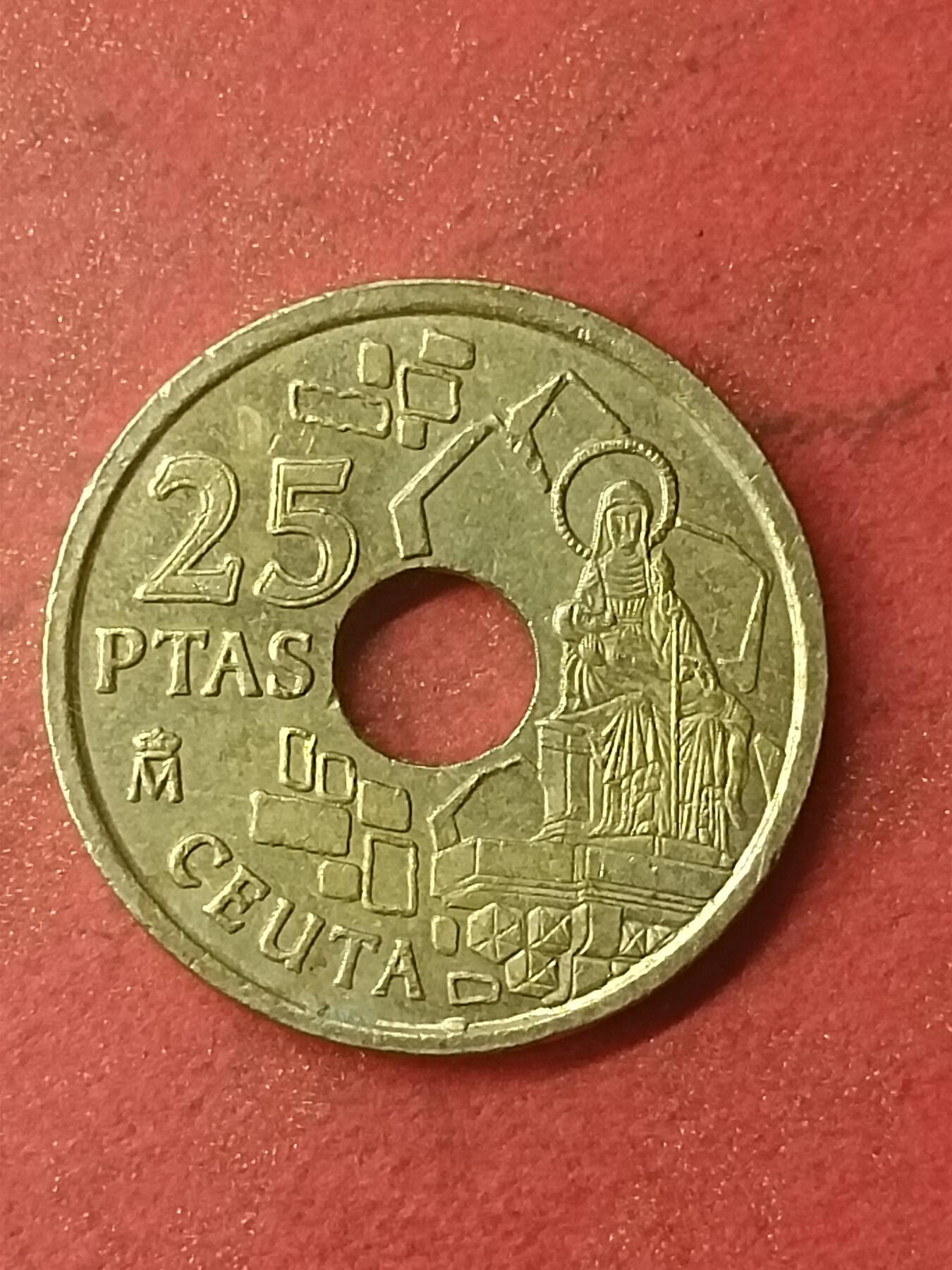 吉祥压岁钱外国硬币第47场 西班牙硬币1998