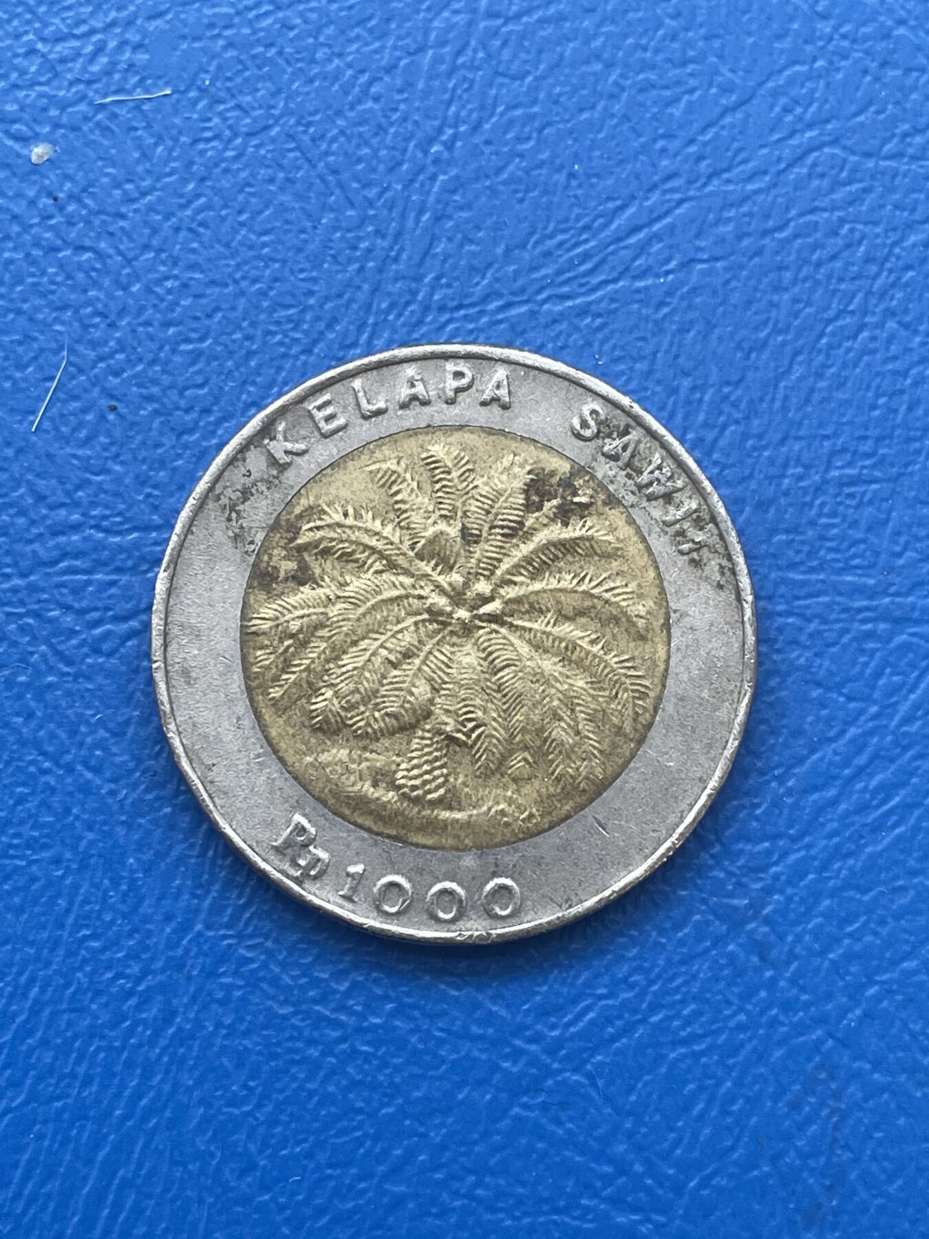 金银花邮币世界各国硬币专场06 无佣金 印度尼西亚🇮🇩1000