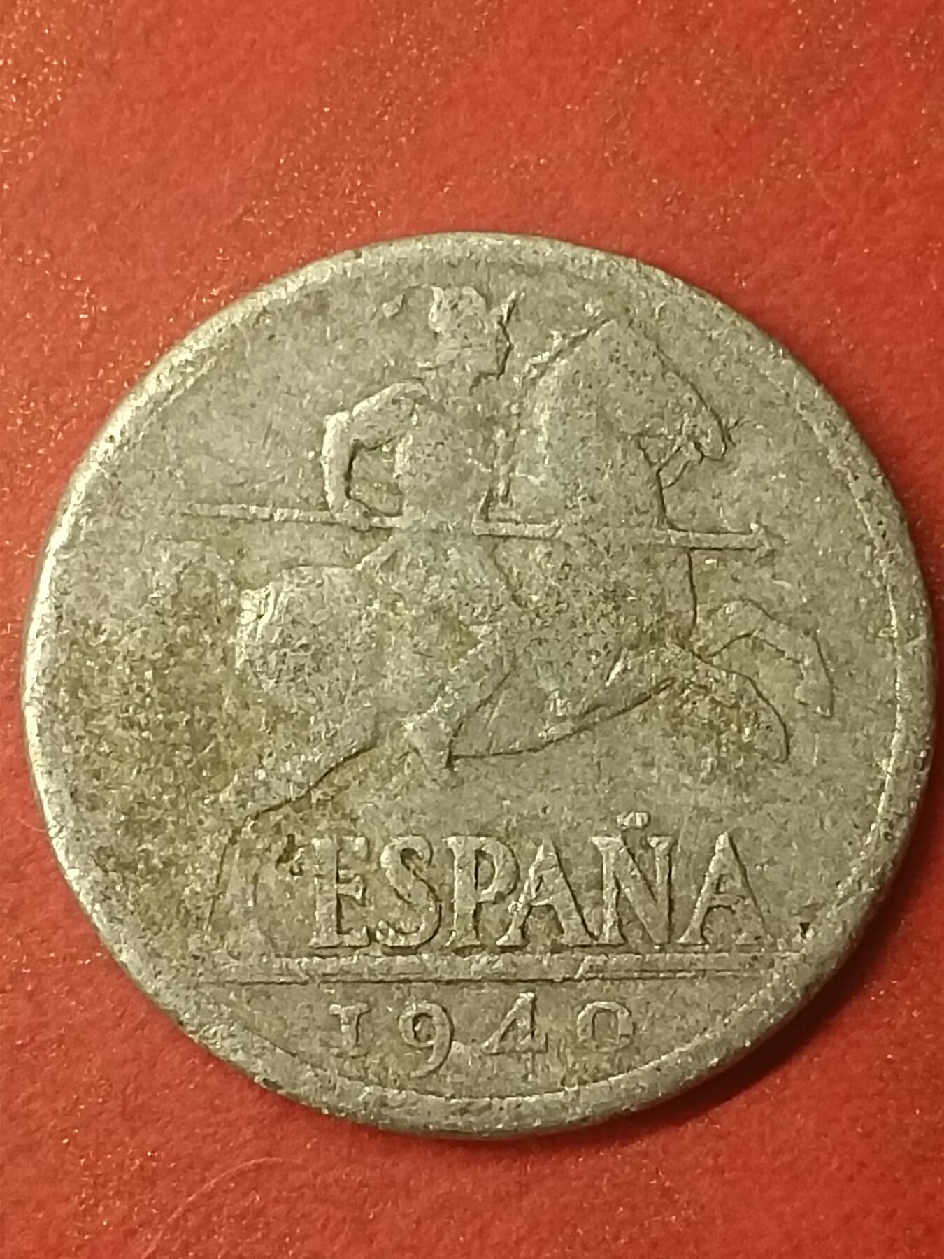 吉祥压岁钱外国硬币第47场 西班牙硬币1940