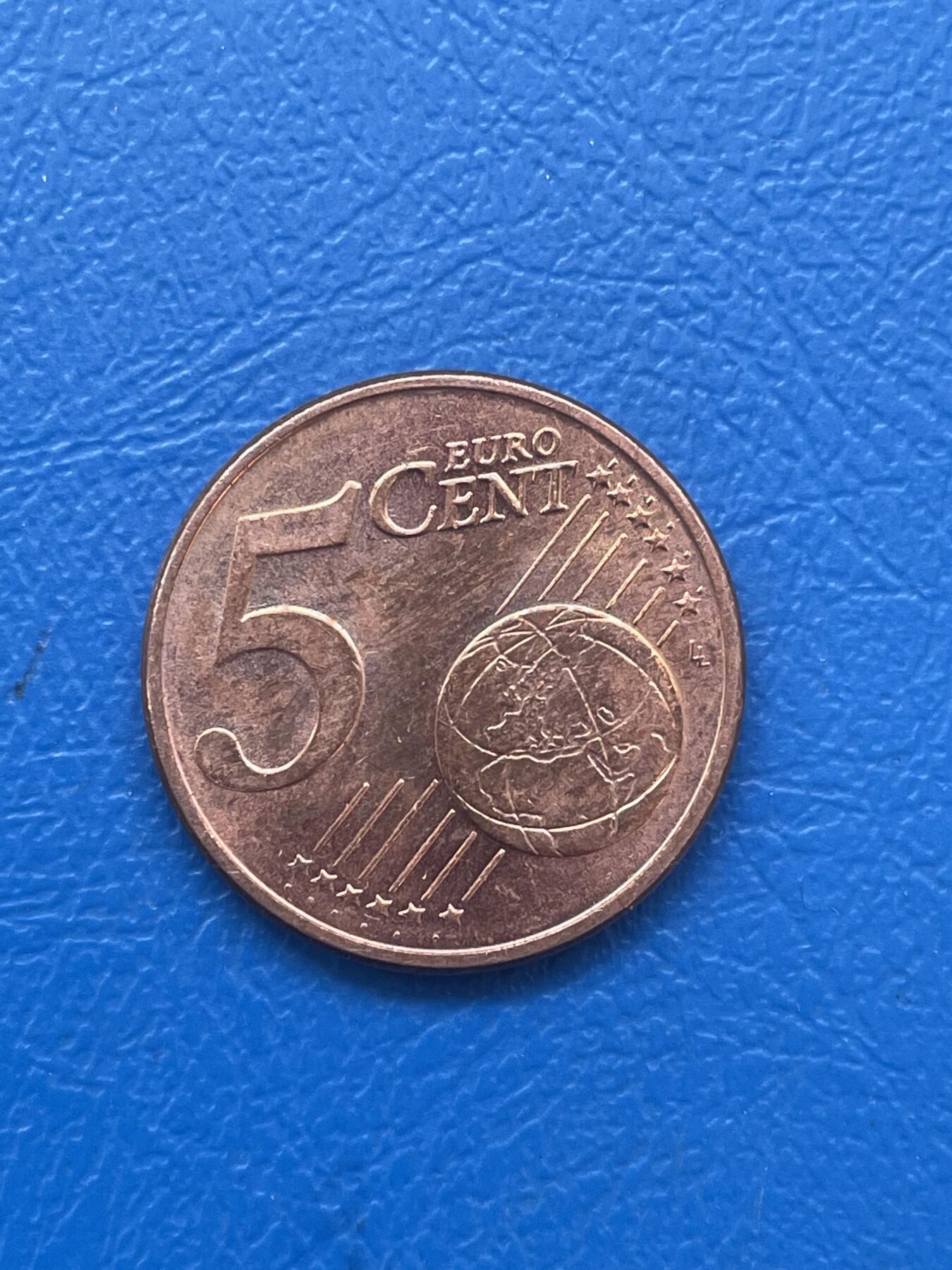 金银花邮币世界各国硬币专场06 无佣金 5欧分