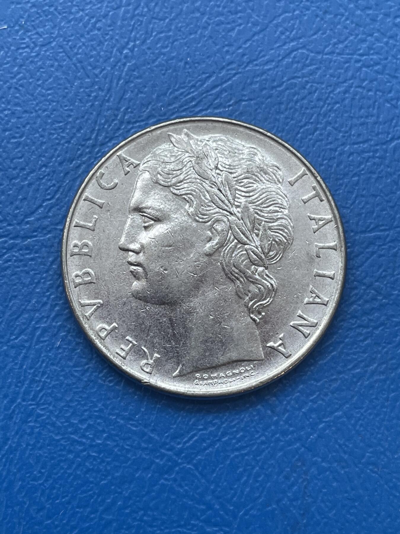 金银花邮币世界各国硬币专场06 无佣金 意大利100里拉