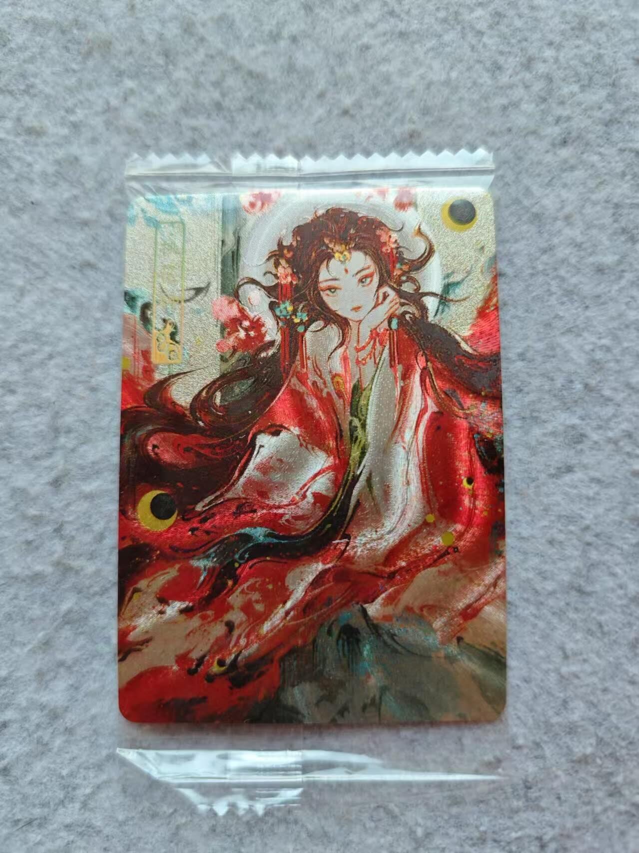 龍虎卡牌 第XX场 （五虎上将参上） 日漫尺寸粗闪卡 可可瑞听-桃花仙子（原袋）