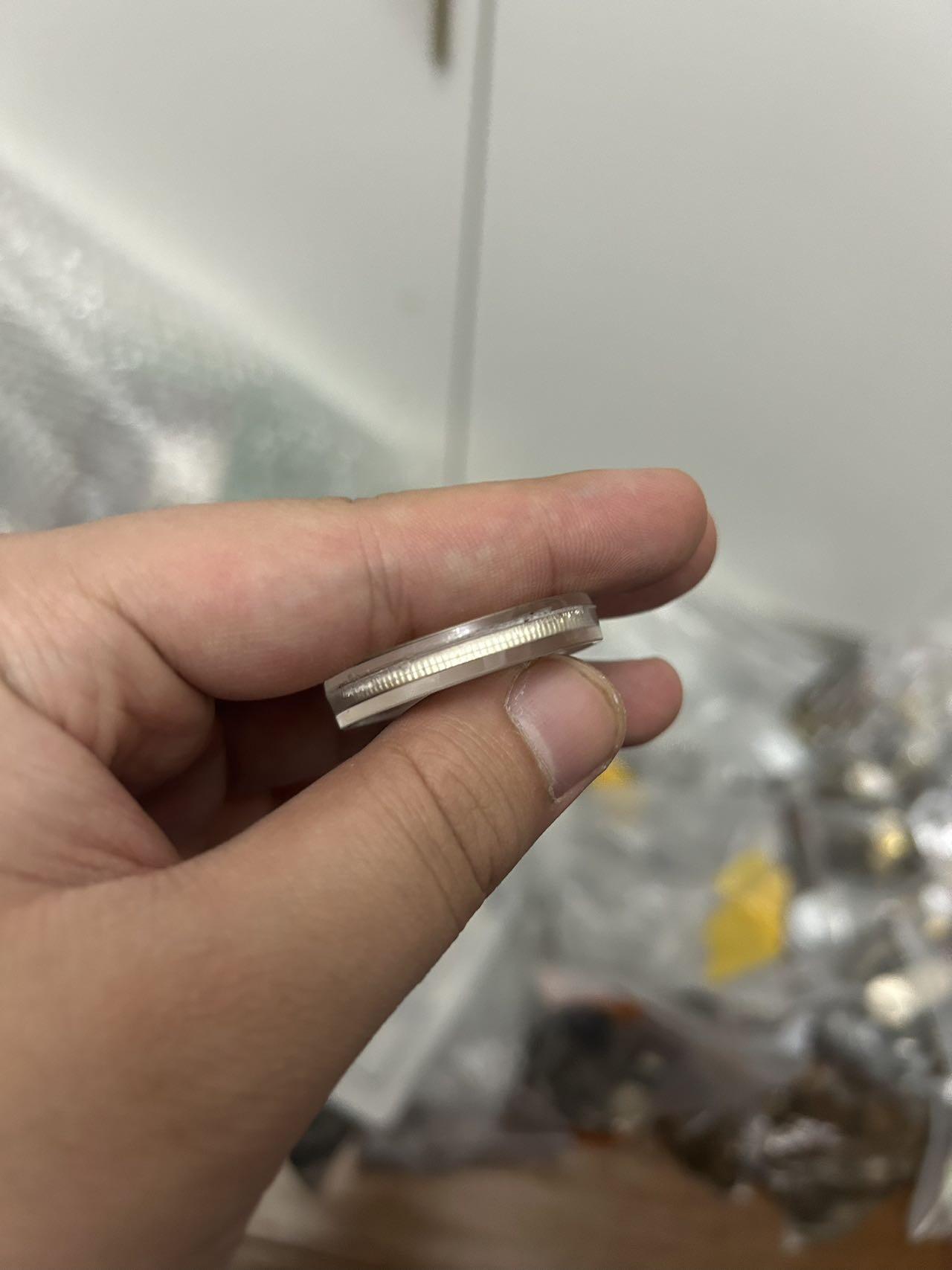 蒋公九秩纪念银章 盖子断掉的