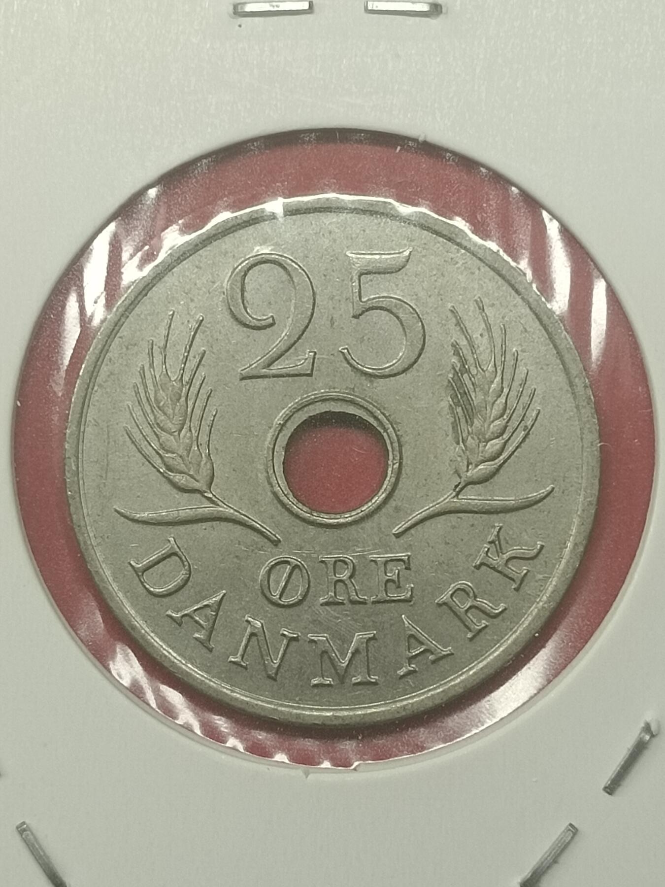 吉祥压岁钱外国硬币第48场 丹麦硬币1970