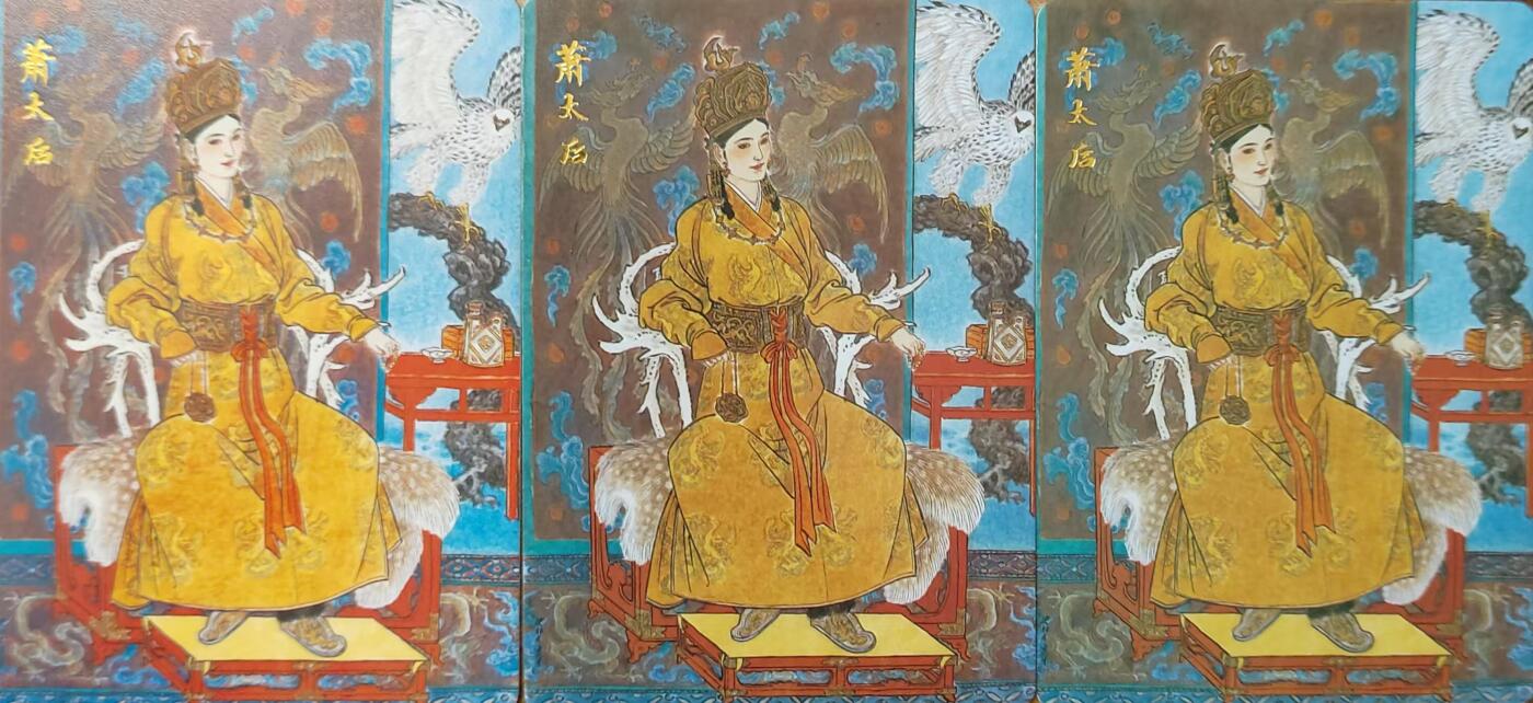 龍虎卡牌 第XX场 （五虎上将参上） 普卡3张  李云中千古风流-萧太后