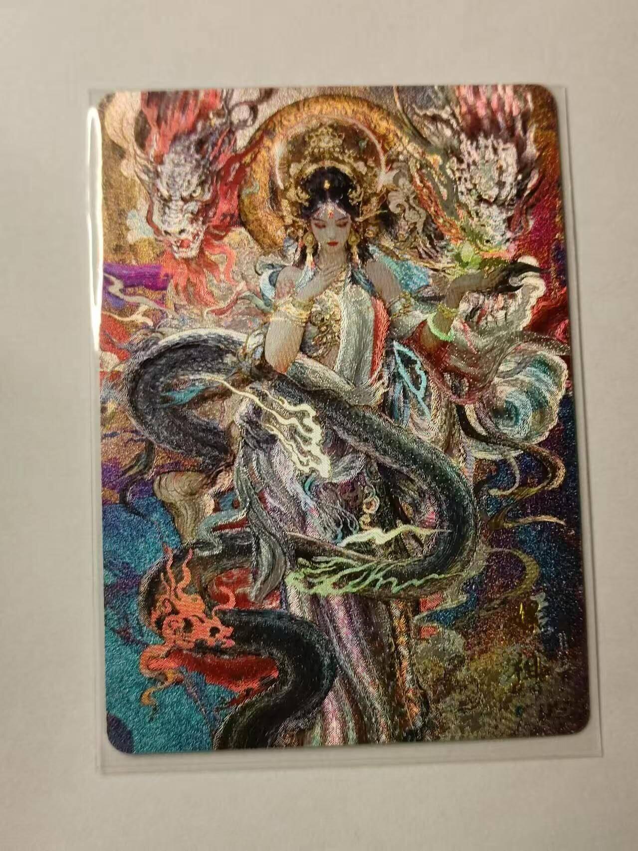 龍虎卡牌 第XX场 （五虎上将参上） 粗闪卡 苍之飞鸿山海经-嫘祖