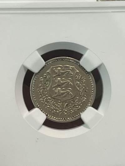 NGC-AU55 1926爱沙尼亚3马克花枝版少见 - NGC-AU55 1926爱沙尼亚3马克花枝版少见