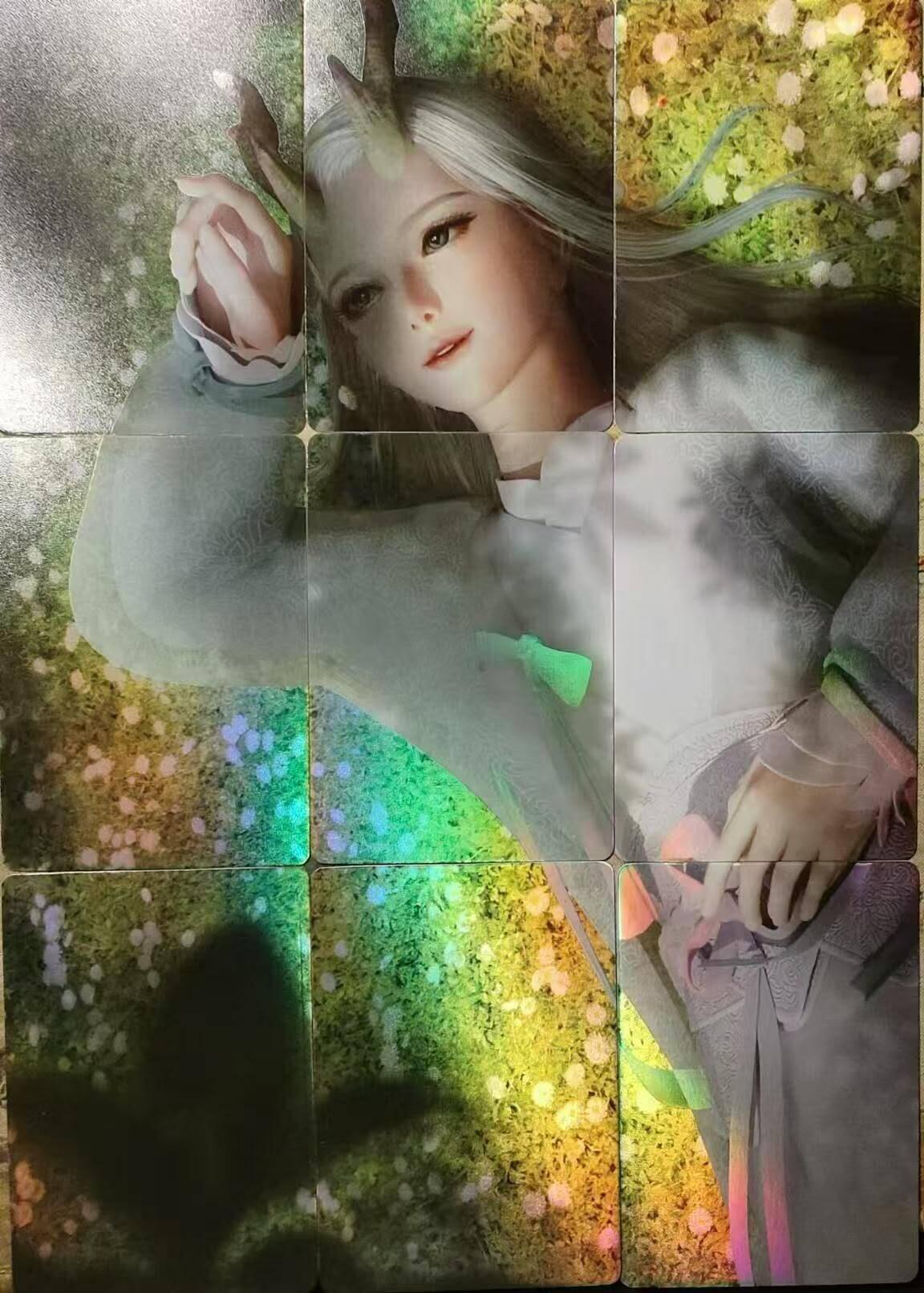 龍虎卡牌 第XX场 （五虎上将参上） 西行纪拼图卡9张