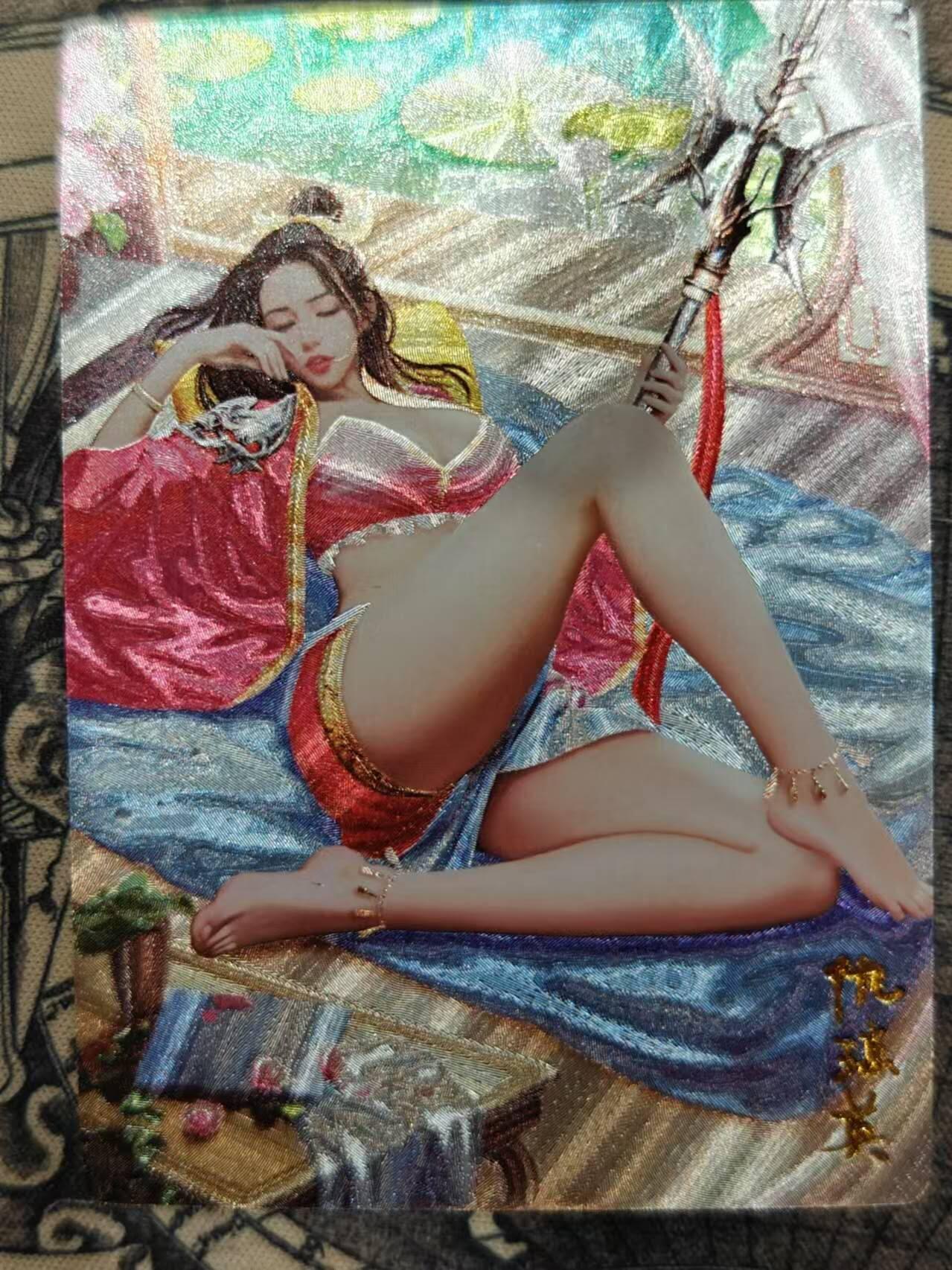 龍虎卡牌 第XX场 （五虎上将参上） 粗闪3张 奇点有女如云-仇琼英