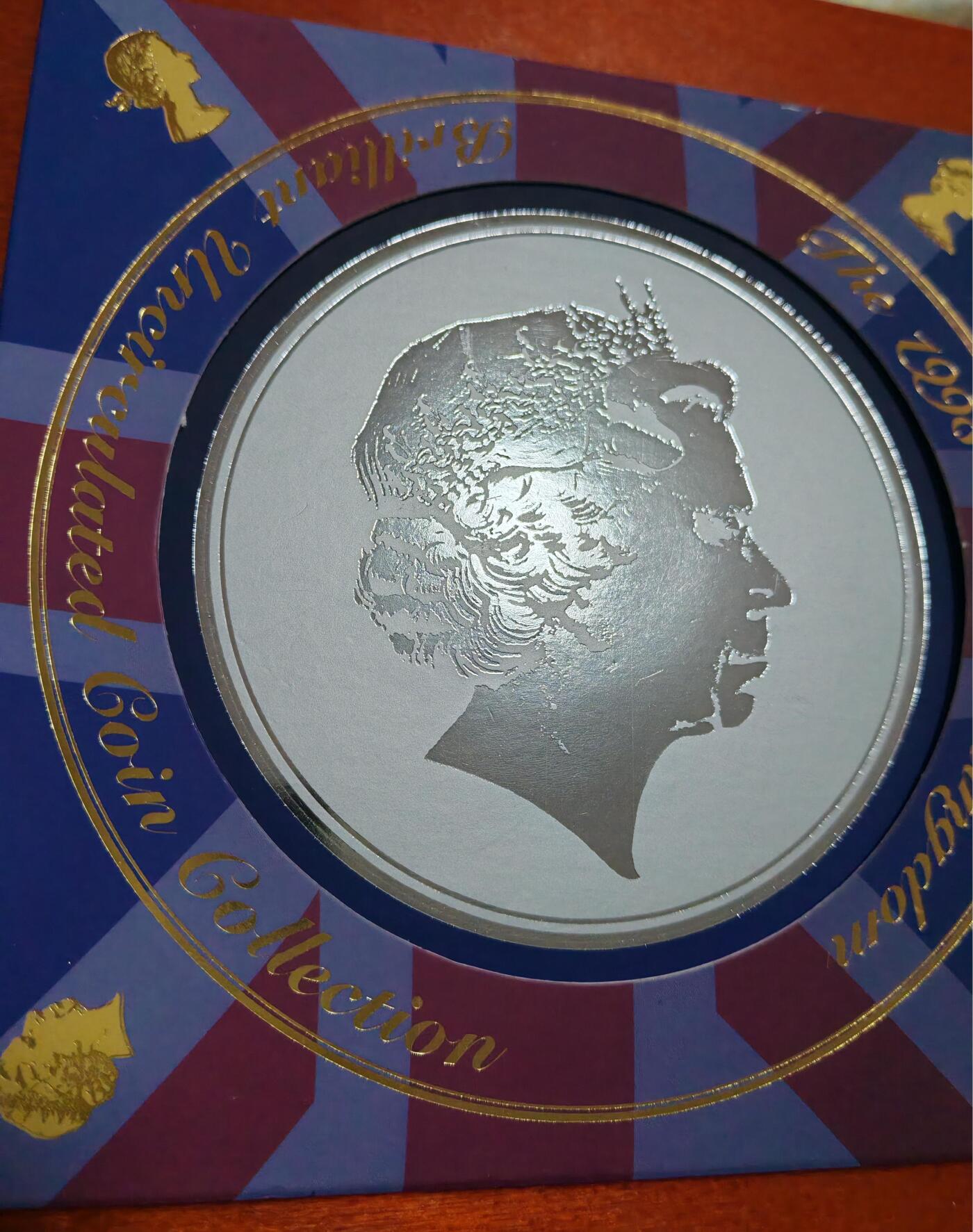 长老汇龙年精选第四十场拍卖 1998英国9枚套币，卡装