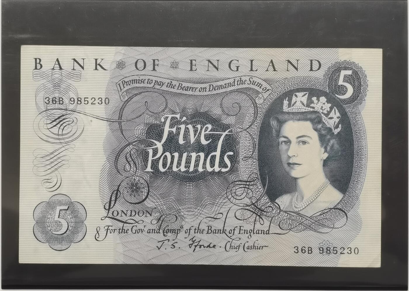博洋堂世界钱币拍卖第106期（全场包邮） 英国早期1970-75年5镑，无47