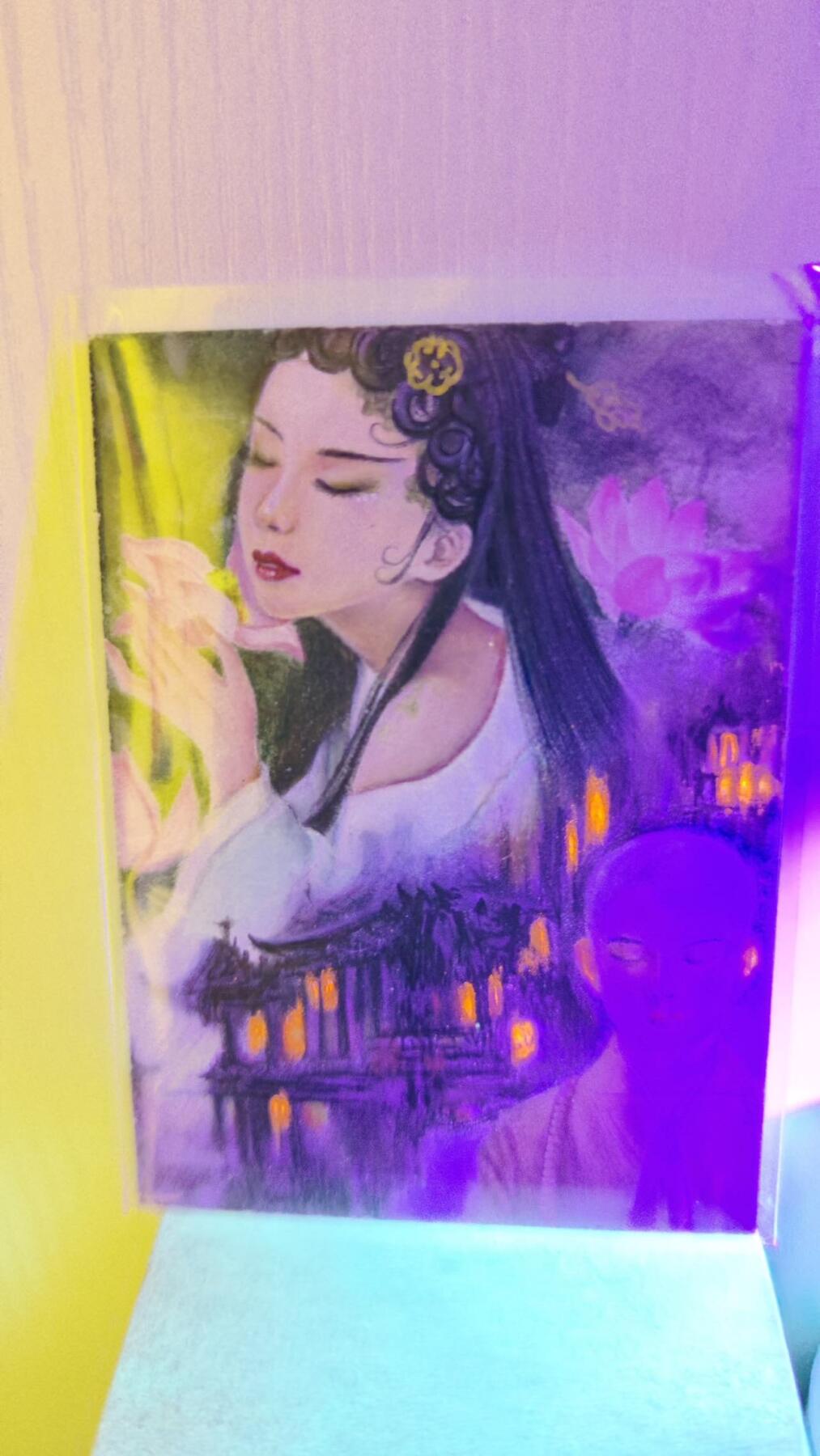 龍虎卡牌 第XX场 （五虎上将参上） 【手绘带特效】小青与法海-画师：M-song-1/1