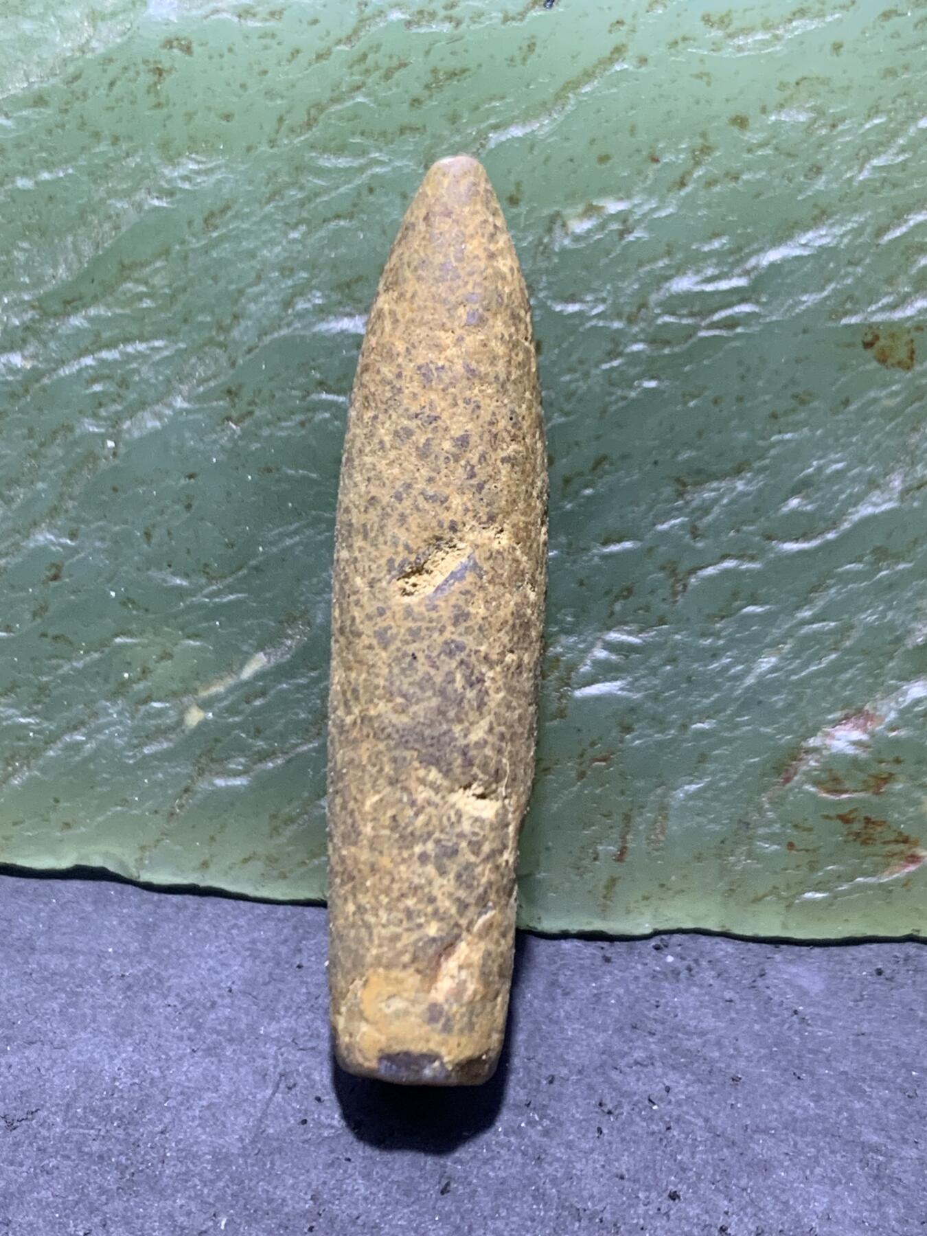 精美天然箭石震笔石震旦角石喇叭角石古生物化石原石一颗，