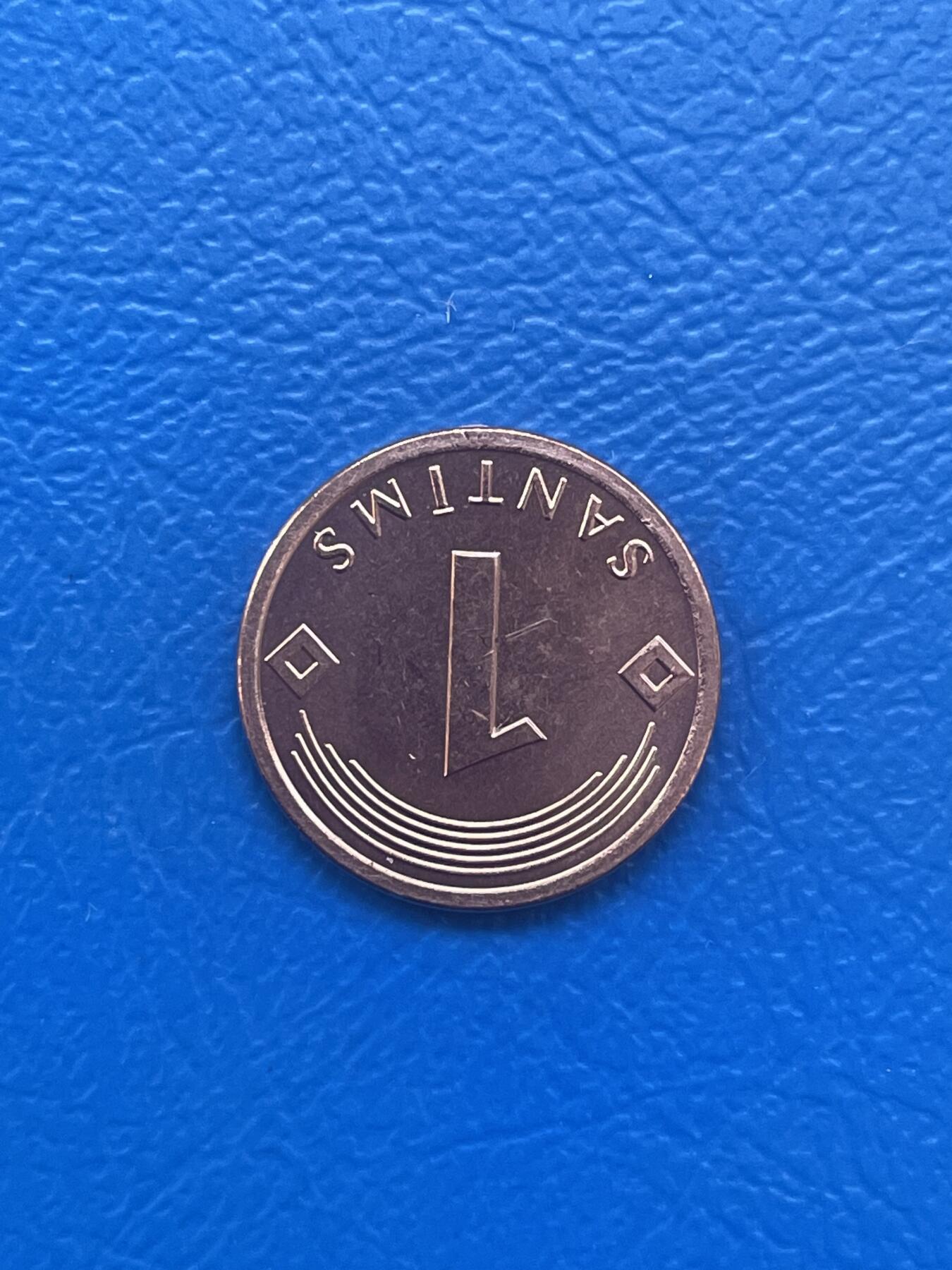 金银花邮币世界各国硬币专场08 无佣金 拉脱维亚🇱🇻1