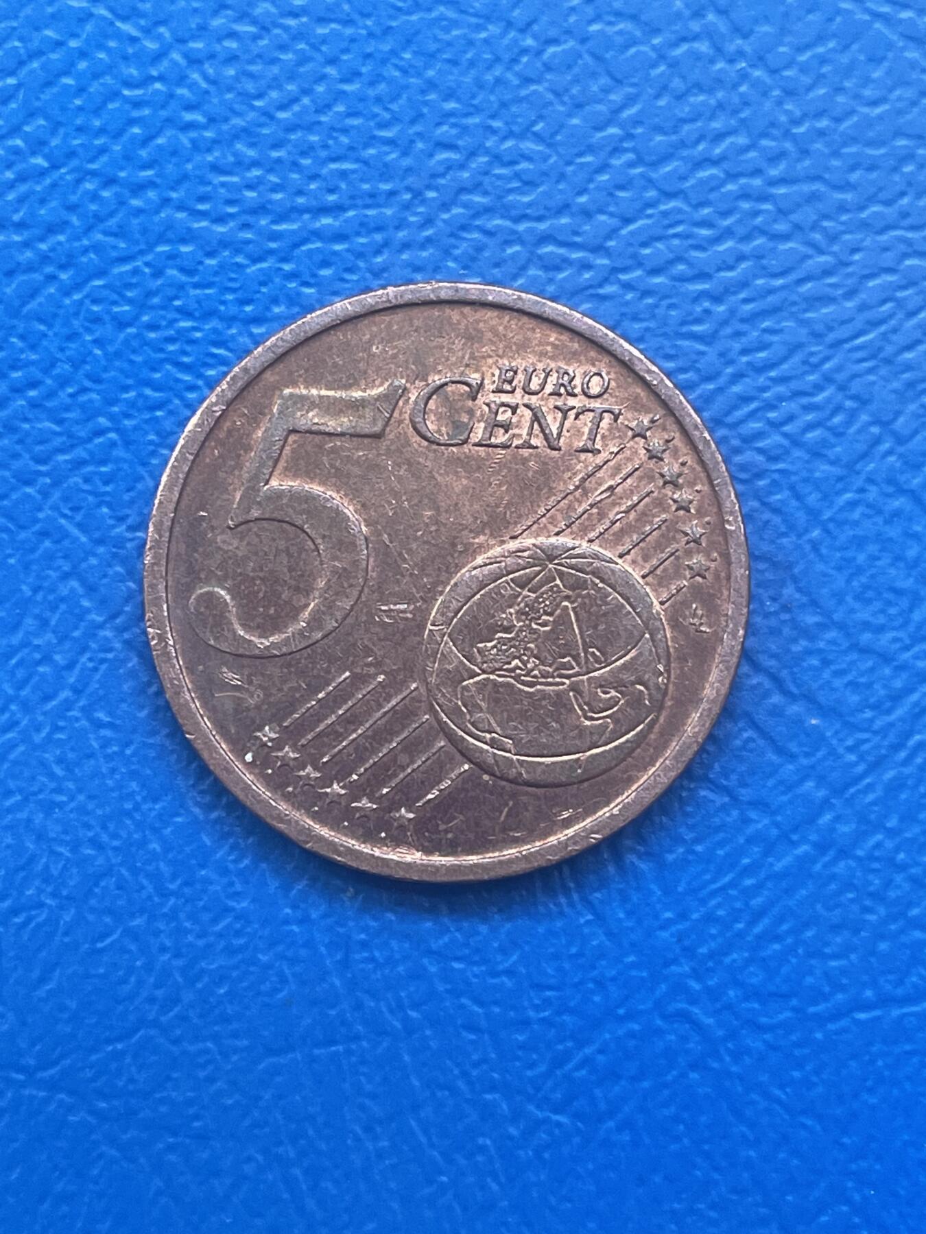 金银花邮币世界各国硬币专场08 无佣金 5欧分