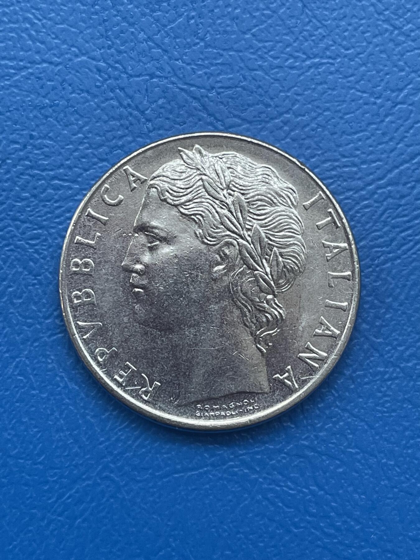 金银花邮币世界各国硬币专场08 无佣金 意大利100里拉