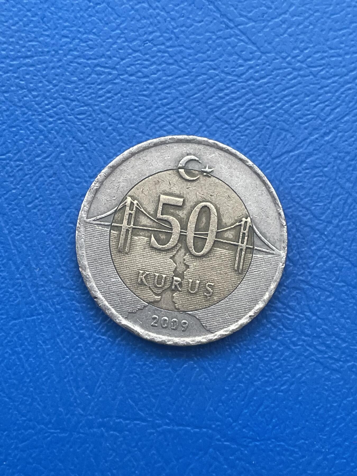 金银花邮币世界各国硬币专场08 无佣金 土耳其🇹🇷50