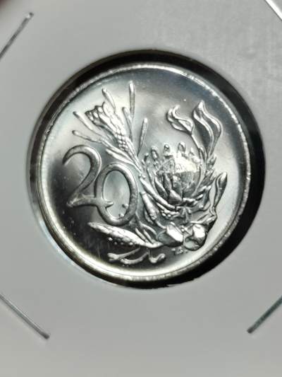 2025年第一场(总第二十七场）外国好品散币(免佣金) - 原光全新南非🇿🇦1985年20分