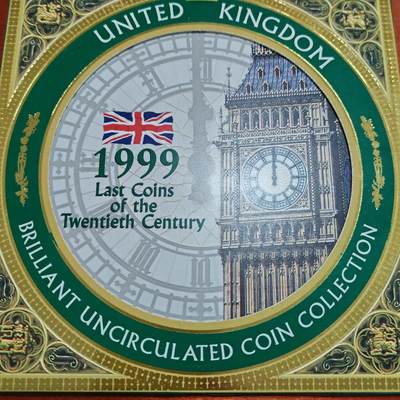 长老汇马年精选第二场拍卖 - 1999英国世纪之末8枚套装，卡装