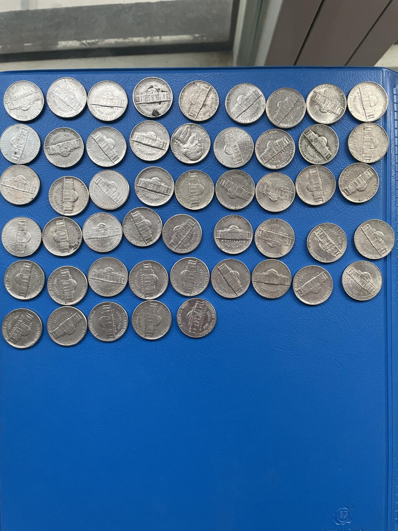 金银花邮币 批量外币专场 5美分50枚