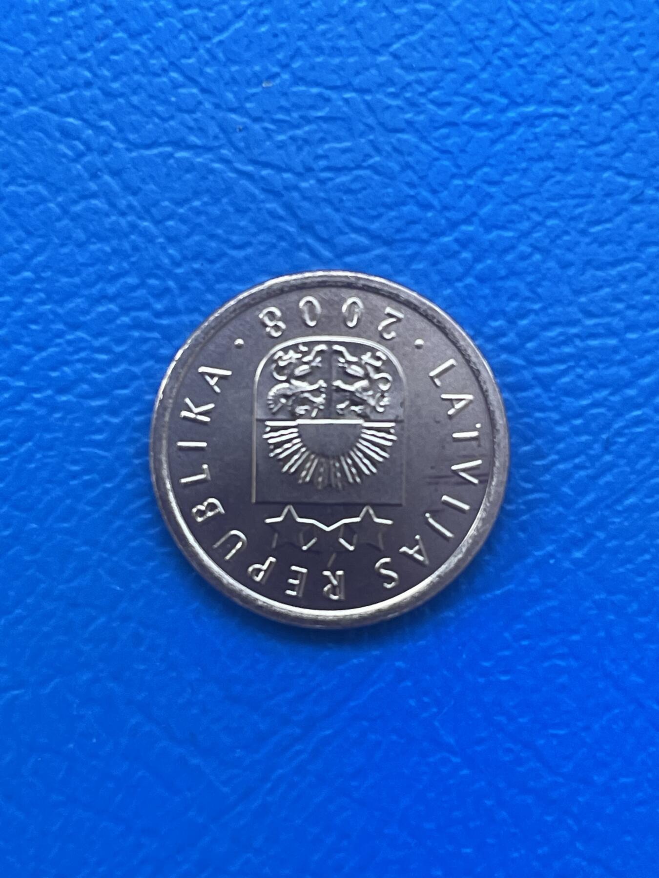 金银花邮币世界各国硬币专场08 无佣金 拉脱维亚🇱🇻1