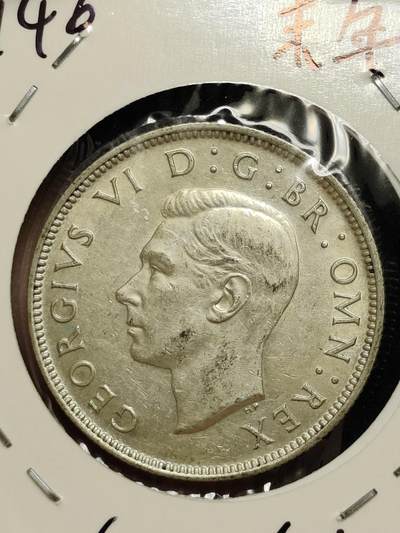 2025年第一场(总第二十七场）外国好品散币(免佣金) - 带光好品英国🇬🇧1946年2先令银币(关门年)