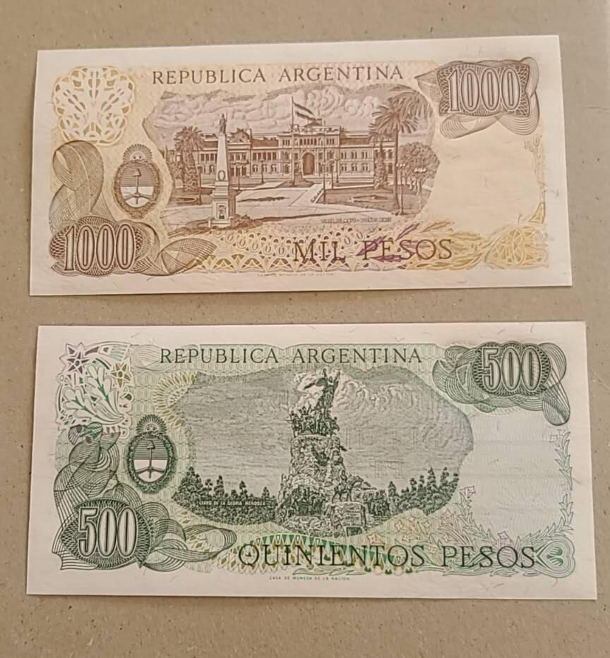 【币将精彩】纸币杂项拍卖（2026-1-25） 阿根廷纸币unc两枚
