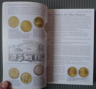 世界钱币章牌书籍专场拍卖11.01 美国内战代用币目录