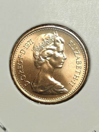 2025年第一场(总第二十七场）外国好品散币(免佣金) - 原光全新英国🇬🇧1971年1/2便士(十进制首发年)
