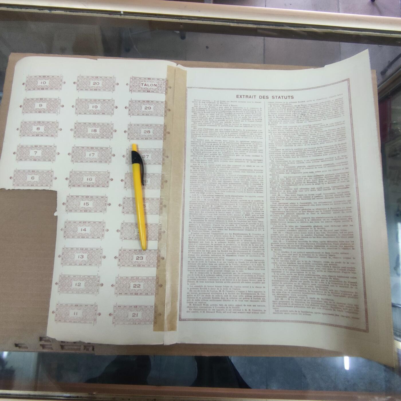 PCAI钱币4-158 外国早期公债 全场不暂存专场 大幅外国公债 不暂存不合邮