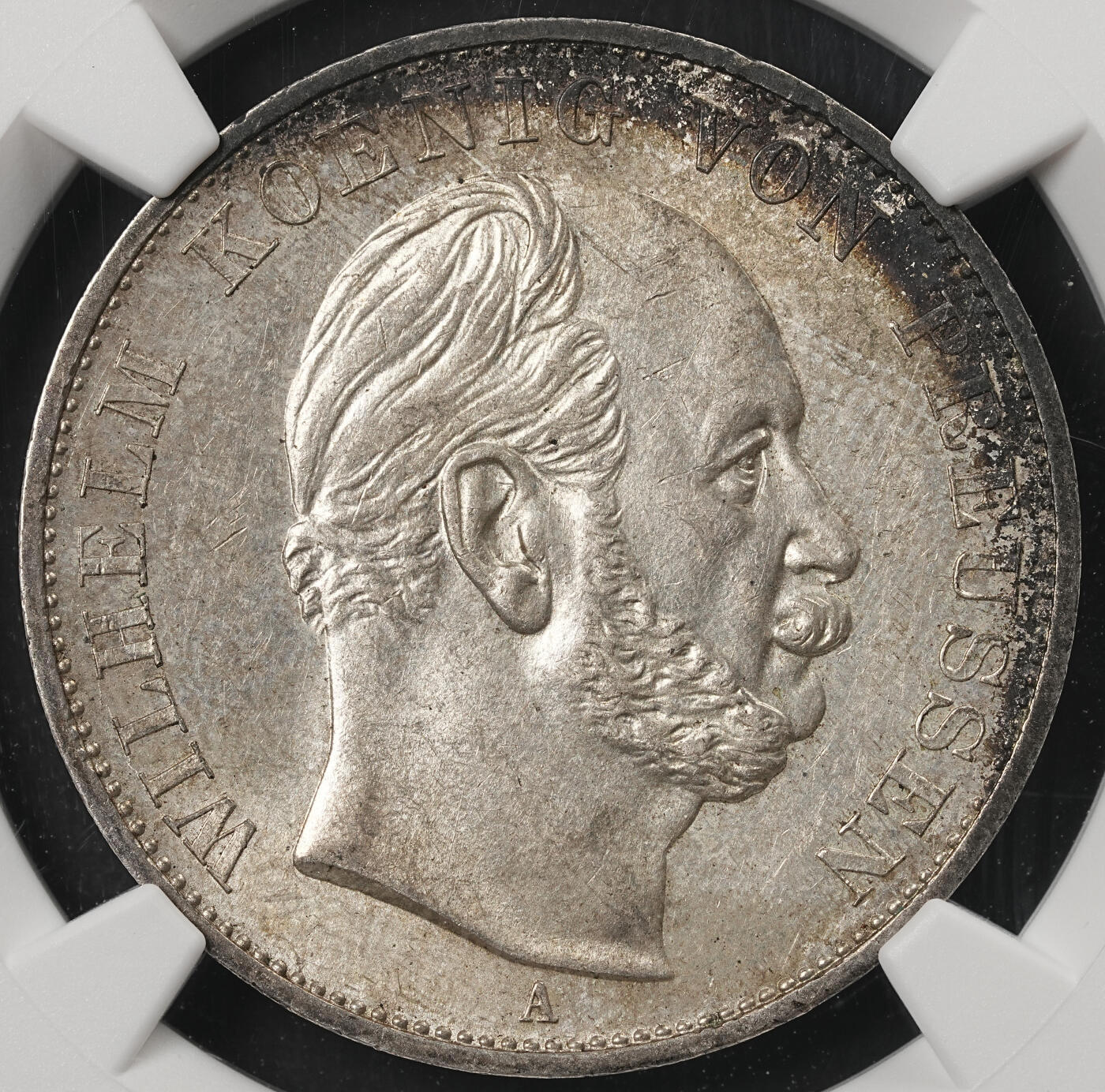 修遠堂世界钱币第五十三期 全场包邮 NGC MS62 1871年普鲁士-普法战争胜利1泰勒银币