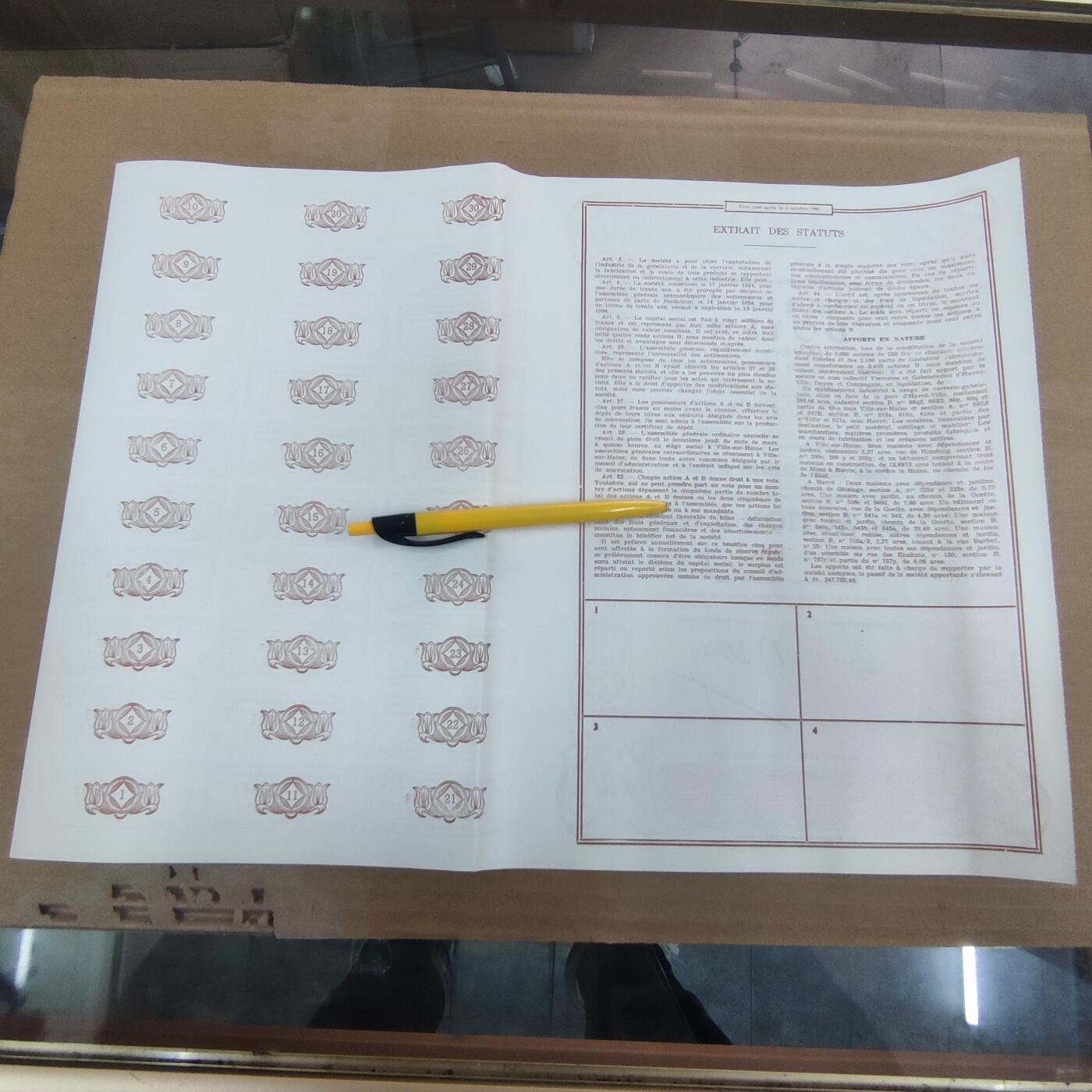 PCAI钱币4-158 外国早期公债 全场不暂存专场 大幅外国公债 不暂存不合邮