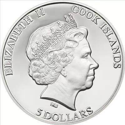 【币将精彩】世界钱币拍卖拍卖（2026-5-6） 库克2009年罂粟花珐琅镶嵌彩色银币  925银25克，发行2500枚，带证书。