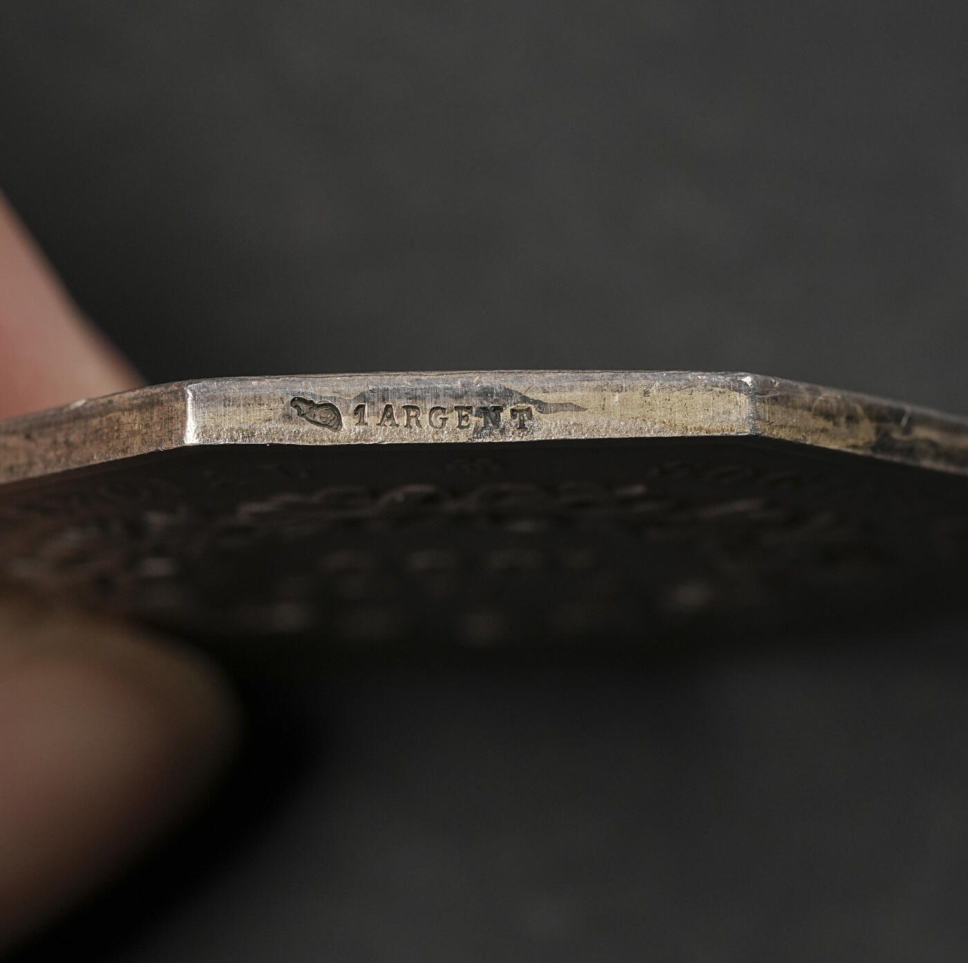 修遠堂世界钱币第五十三期 全场包邮 1859年法国八角银币章 21.13g