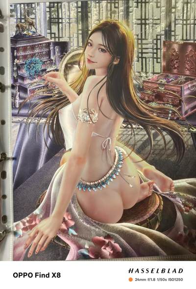 光影卡牌第四期，美女卡，五虎卡，签名卡，绝版卡，收拍品免费上拍 - 璇哥神州百花谱，A4粗闪海报7张，非常稀有，发行量及少，收藏佳品
